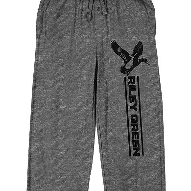 Men's Riley Green Duck Sleep Pants