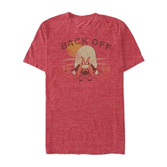 Big & Tall Looney Tunes Yosemite Sam Back Off Graphic Tee