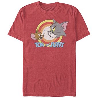 Big & Tall Tom & Jerry Classic Friends Graphic Tee