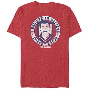 Big & Tall Ted Lasso I Believe In Believe Graphic Tee