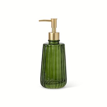 MAISON DE BASE Green Glass Soap Pump