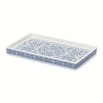 MAISON DE BASE Ceramic Delf Print Vanity Tray