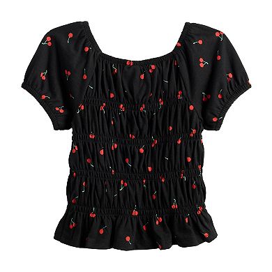 Girls 4-12 Jumping Beans® Knit Peasant Top