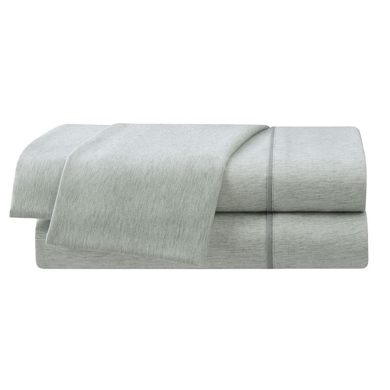 Martex Arcadia Herringbone Linen Sheet Set, Grey