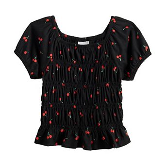 Baby & Toddler Girl Jumping Beans® Knit Peasant Top