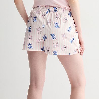 Disney's Lilo & Stitch Juniors' Stitch Print Boxer Shorts