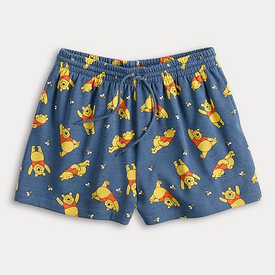 Disney's Winnie the Pooh Juniors' Graphic Fleece Shorts