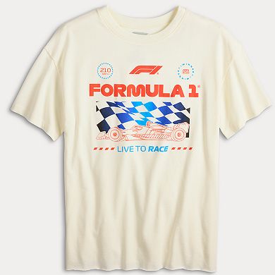 Juniors' Formula 1 Live to Race Graphic Tee