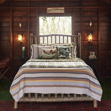 Makers Collective Camp Wandawega Mallard Hooked Wool Throw Pillow
