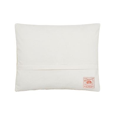 Makers Collective Camp Wandawega Mallard Hooked Wool Throw Pillow
