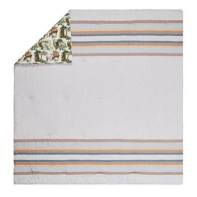 Makers Collective Camp Wandawega Reversible Flannel Stripe Comforter Set