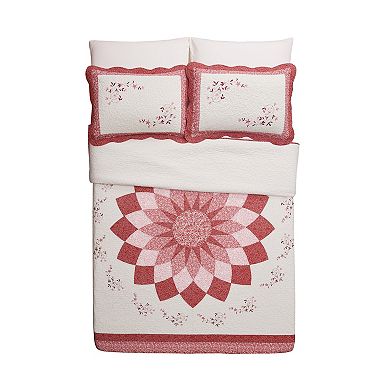 Modern Heirloom Caroline Bedspread or Pillow Sham