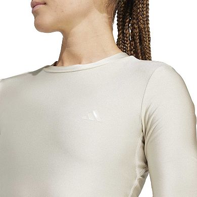 Women's adidas Workout Essentials Shine Long Sleeve Shirt