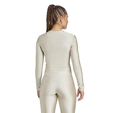 Women's adidas Workout Essentials Shine Long Sleeve Shirt