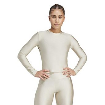 Women's adidas Workout Essentials Shine Long Sleeve Shirt