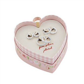 Brilliance Plated Huggie Hoop Earrings 3-Pair Set