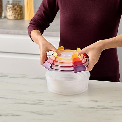 Joseph Joseph Nest Lock 8-piece Round Food Storage Container Set