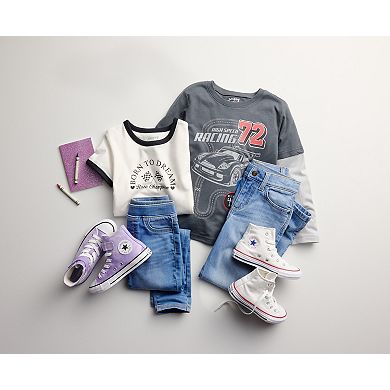 Girls 4-12 Jumping Beans® Core Ringer Graphic Tee