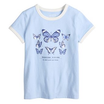 Girls 4-12 Jumping Beans® Core Ringer Graphic Tee