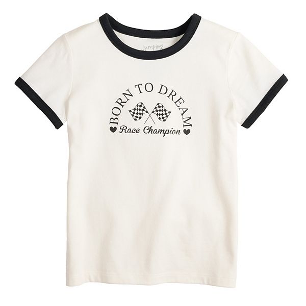Girls 4-12 Jumping Beans® Core Ringer Graphic Tee
