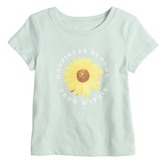 Baby & Toddler Girl Jumping Beans® Crewneck Short Sleeve Graphic Tee