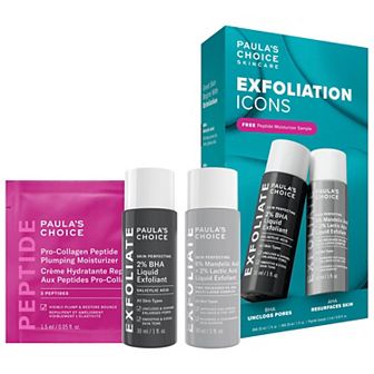 Paula's Choice Exfoliation Icons Kit for clear, brighter looking skin