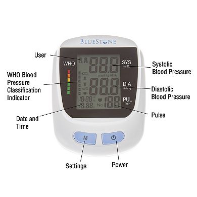 Bluestone Digital Blood Pressure Monitor