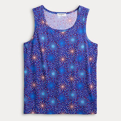 Women's Freshman 1996 Americana Printed Tank Top