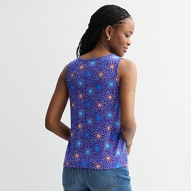 Women's Freshman 1996 Americana Printed Tank Top