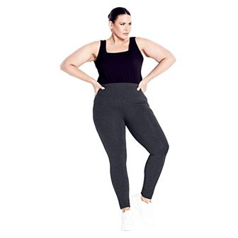 Avenue Women's Plus Size High Rise Legging