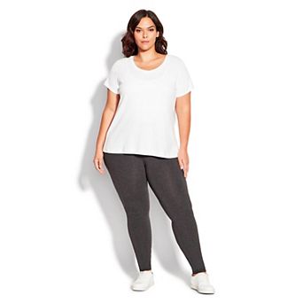 Avenue Women's Plus Size High Rise Legging