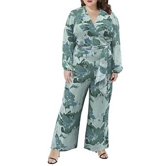 Marée Pour Toi Faux Wrap Jumpsuit