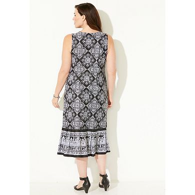 Catherines Women's Plus Size Fun & Flouncy Shift Dress