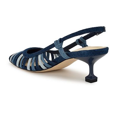 Nine West Women's Whitt Slingback Dress Heels