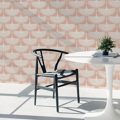 Tempaper Feather Flock by Genevieve Gorder Peel and Stick Wallpaper