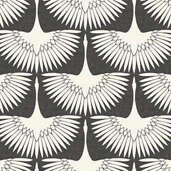 Tempaper Feather Flock by Genevieve Gorder Peel and Stick Wallpaper