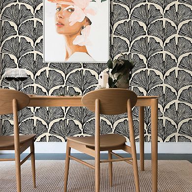 Tempaper Feather Palm by Novogratz Peel and Stick Wallpaper