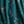 Teal Stitch Floral