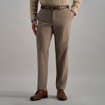 Men's Haggar® Straight Fit Flannel Dress Pants
