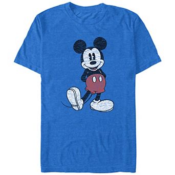 Disney's Mickey Mouse Distressed Design Big & Tall Graphic Tee
