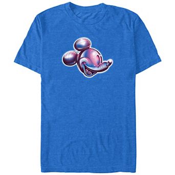 Disney's Mickey Mouse Chrome Icon Big & Tall Graphic Tee