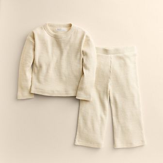 Baby & Toddler Girl Little Co. by Lauren Conrad 2 pc Relaxed Wide Leg & Top Set