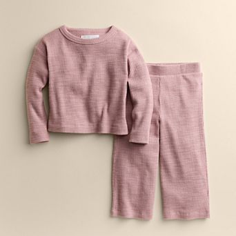 Baby & Toddler Girl Little Co. by Lauren Conrad 2 pc Relaxed Wide Leg & Top Set