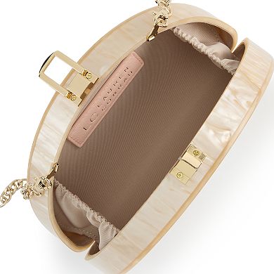 LC Lauren Conrad Noor Half Moon Clutch Bag