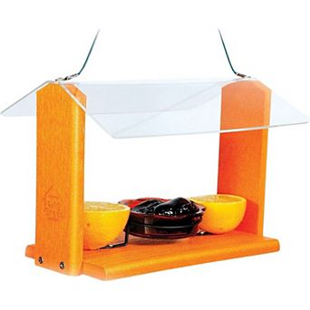 Woodlink Audubon Going Green Deluxe Green Oriole and Bluebird Feeder