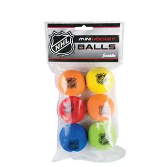 Franklin Sports Mini Foam Indoor Hockey Balls 6 pc Set