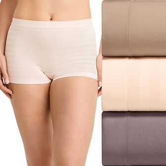 Women's Jockey® Seamfree Boy Short Underwear 3-Pack 4881