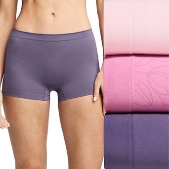 Women's Jockey® Seamfree Boy Short Underwear 3-Pack 4881