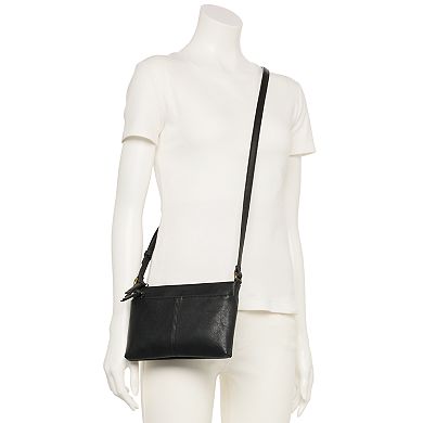 Sonoma Goods For Life® Laurie Double Zipper Crossbody Bag