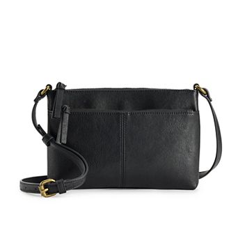 Sonoma Goods For Life® Laurie Double Zipper Crossbody Bag